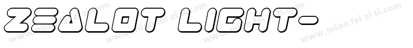 Zealot Light字体转换